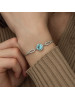 Gümüş Aquamarine Bileklik satın al Gümüş Aquamarine Bileklik