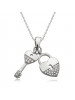 Gümüş Kalbimin Anahtarı Kolye satın al Gümüş Kalbimin Anahtarı Kolye
