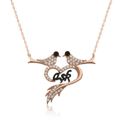 Gümüş Kalpli Güvercin Bayan Kolye satın al Gümüş Kalpli Güvercin Bayan Kolye