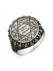 Gümüş Süleyman Mührü Erkek Yüzük satın al Gümüş Süleyman Mührü Erkek Yüzük