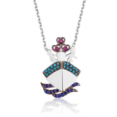 Gümüş Titanik Bayan Kolye satın al Gümüş Titanik Bayan Kolye